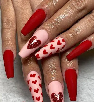 dark valentines nail designs that make a 015 6312b5b915