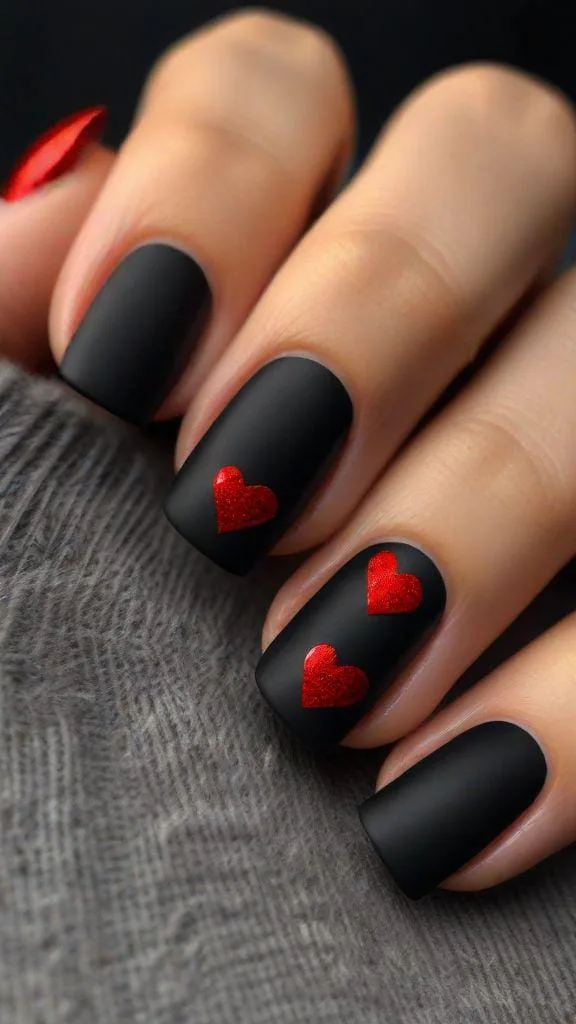 dark valentines nail designs that make a 025 6959426b0c