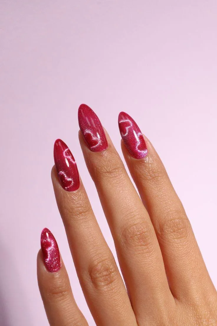 dark valentines nail designs that make a 033 9a05c71659