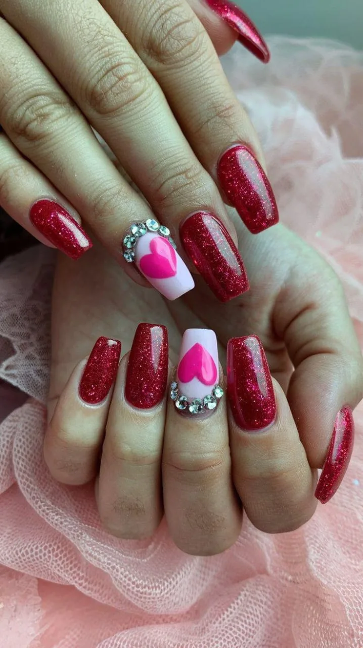 dark valentines nail designs that make a 037 66722b8354