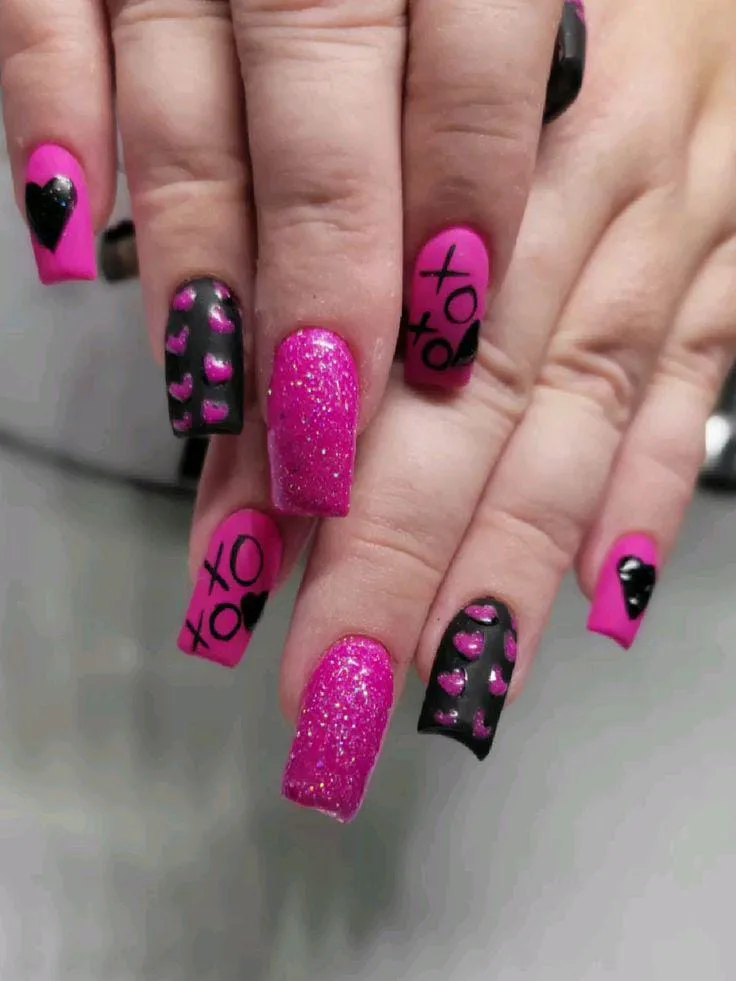 dark valentines nail designs that make a 041 31be9a6f7d