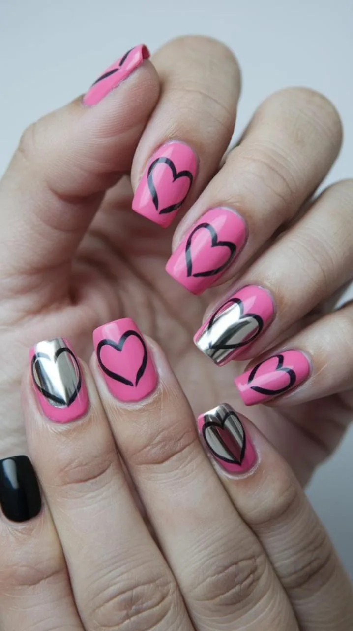 dark valentines nail designs that make a 044 a151478465