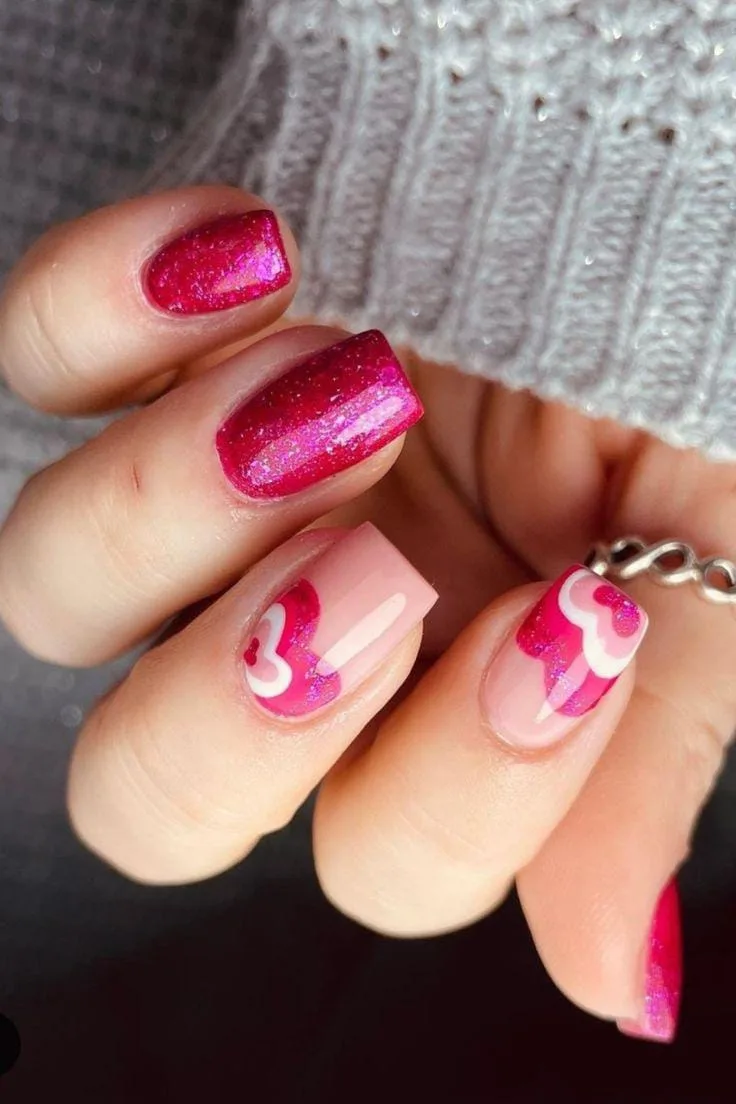 dark valentines nail designs that make a 045 8d6ac57450