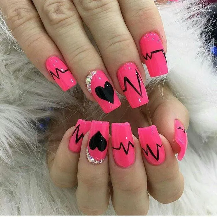 dark valentines nail designs that make a 046 bd6a87d46a