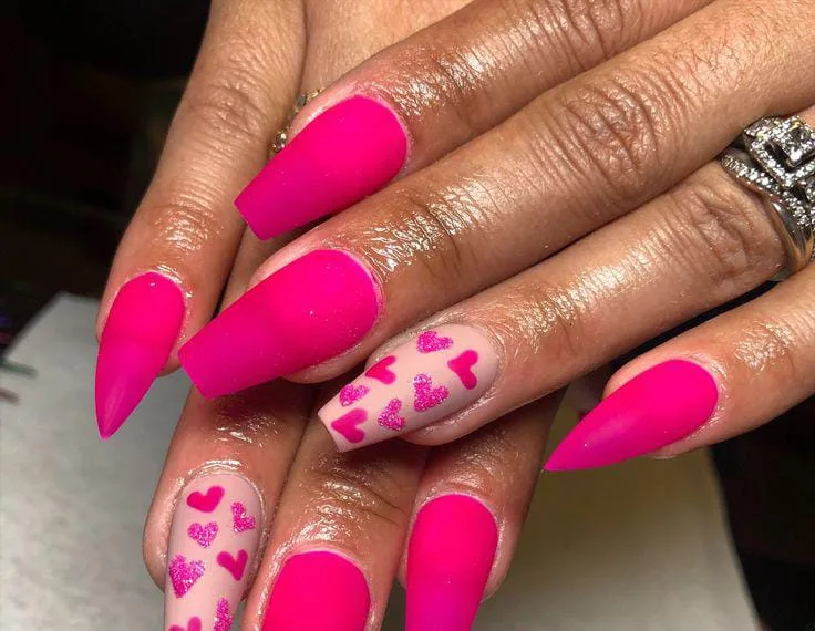 dark valentines nail designs that make a 049 d5c885fe74