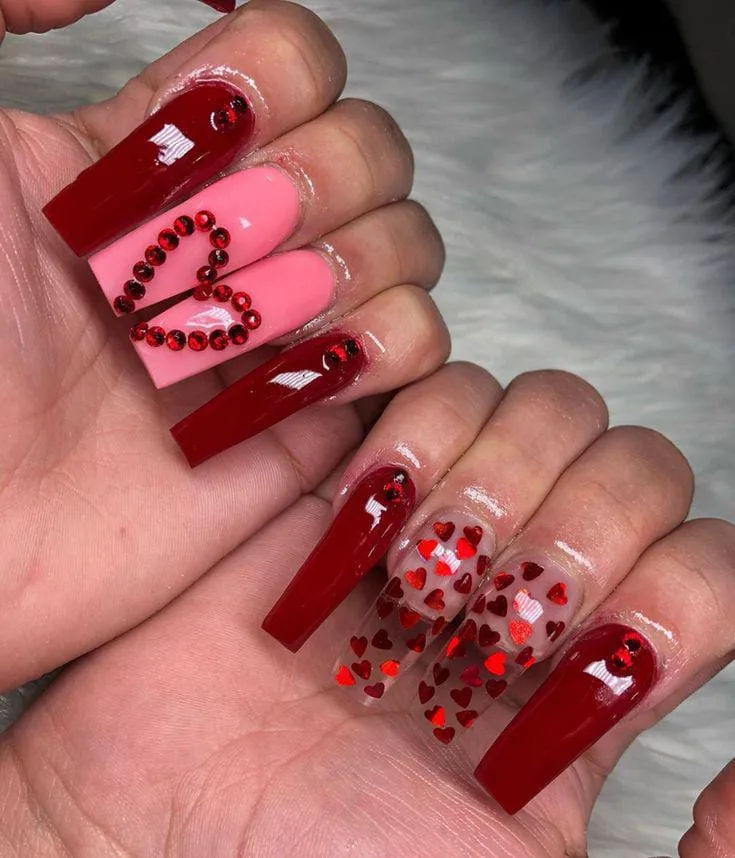 dark valentines nail designs that make a 050 99f202cb41