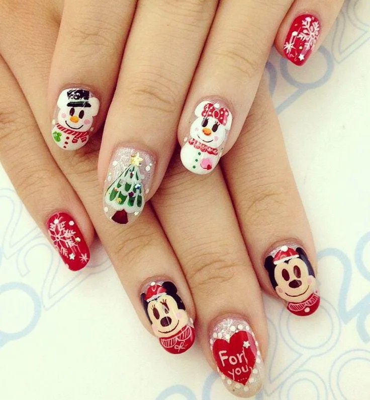 disney christmas nails 019 a354e445fb