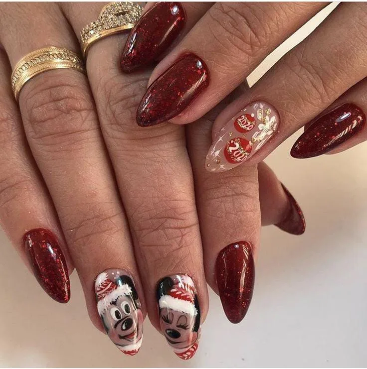 disney christmas nails 033 960695053f