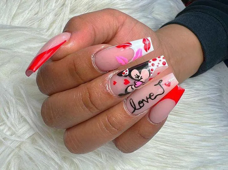 disney valentines nails 015 8268271654