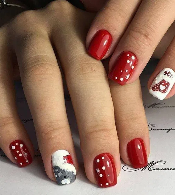 disney valentines nails 031 955b409890