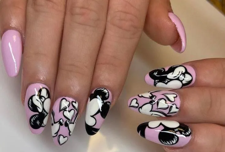disney valentines nails 034 a640236105