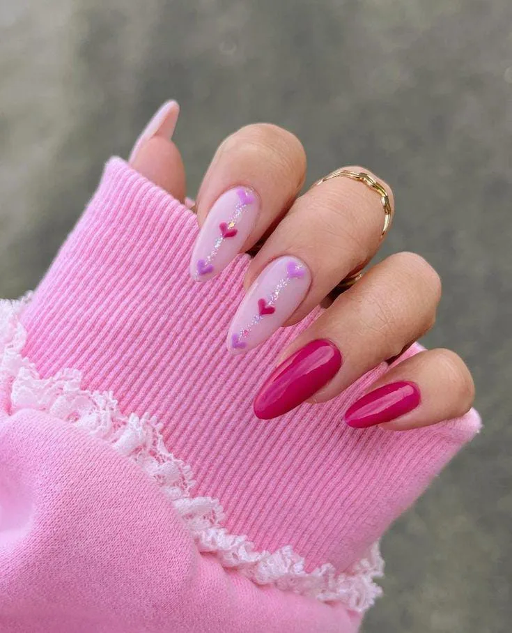 easy valentines nails 008 7661192683