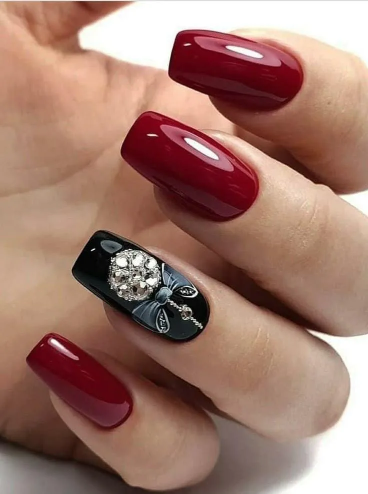 elegant christmas nails 030 459784642c