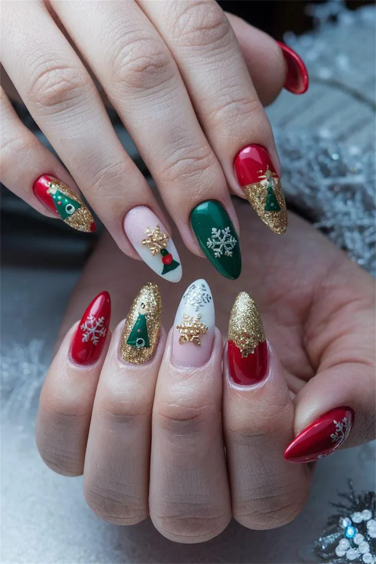 elegant christmas nails 033 acdeb84c0f