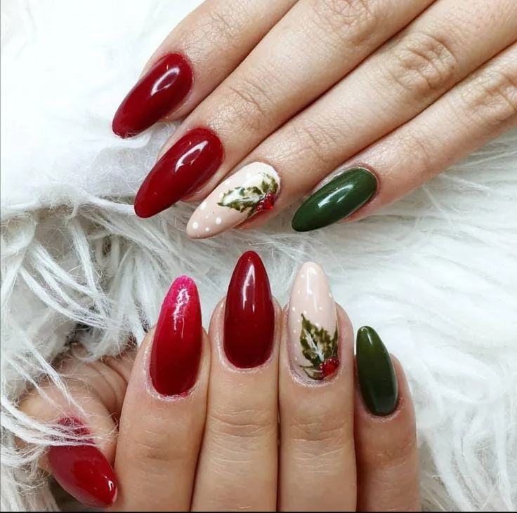 elegant christmas nails 050 99b89a4482
