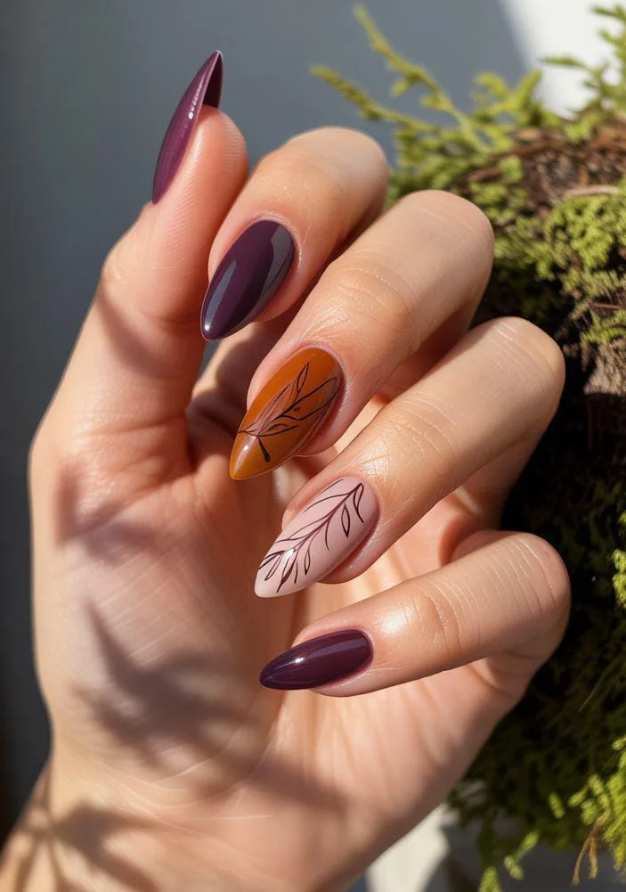 elegant fall nails 029 524e33366e