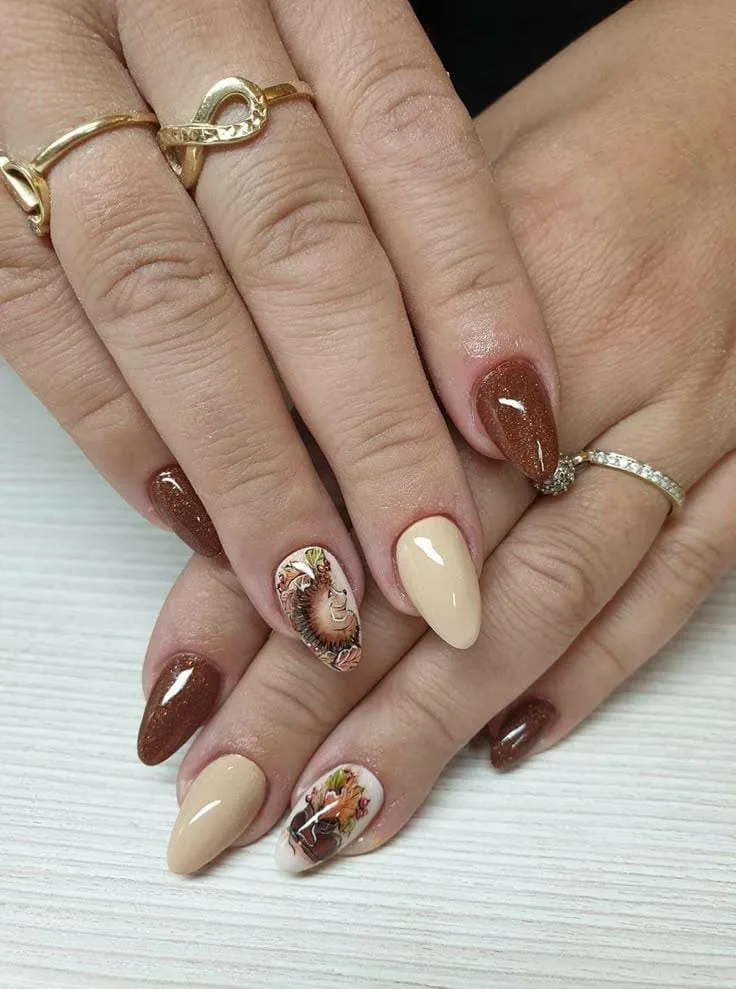 fall disney nails 004 d9e5eaa4ac
