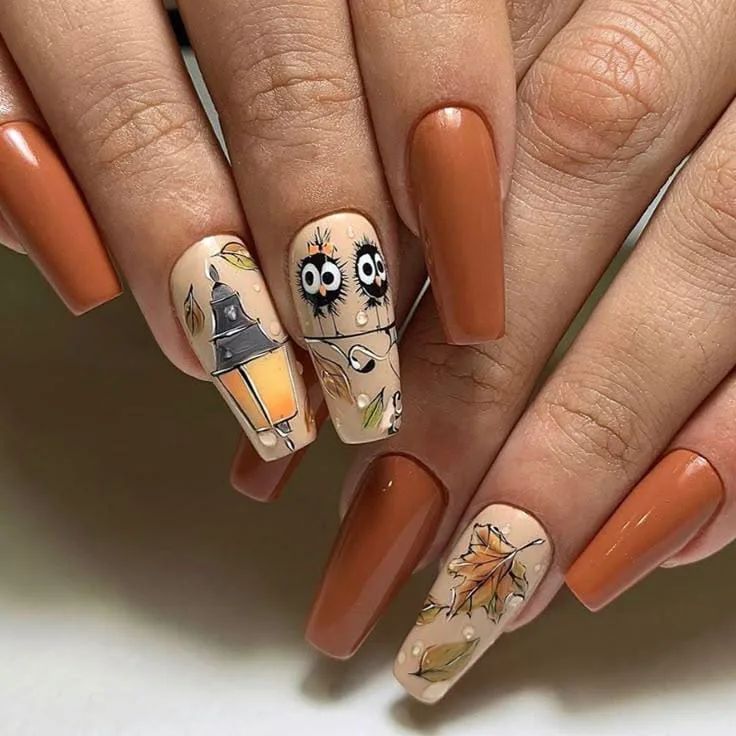 fall disney nails 032 4ade2d896b