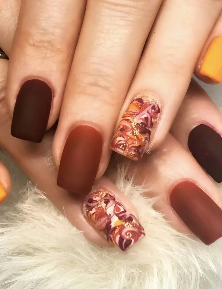 fall marble nails 011 1e868df74b