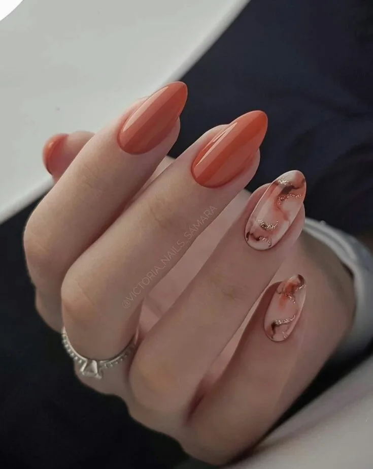 fall marble nails 013 554aff49c6