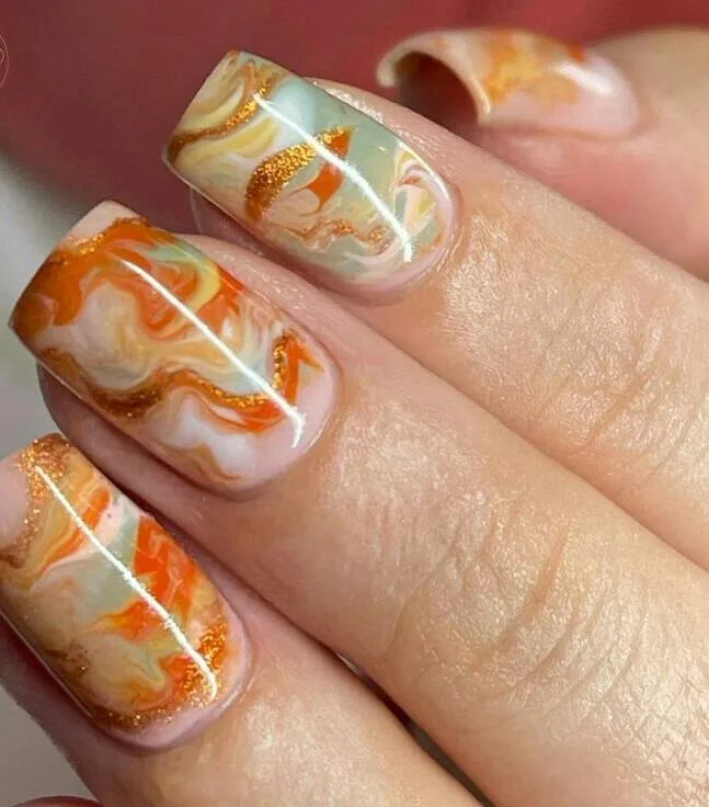fall marble nails 014 5bd550546e