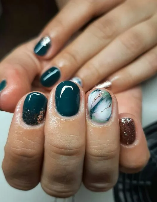 fall marble nails 026 86fac92b08