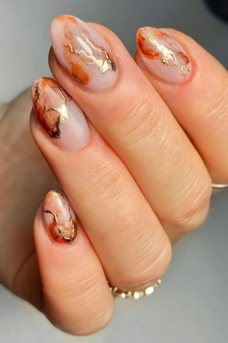 fall marble nails 029 2e709b49dd