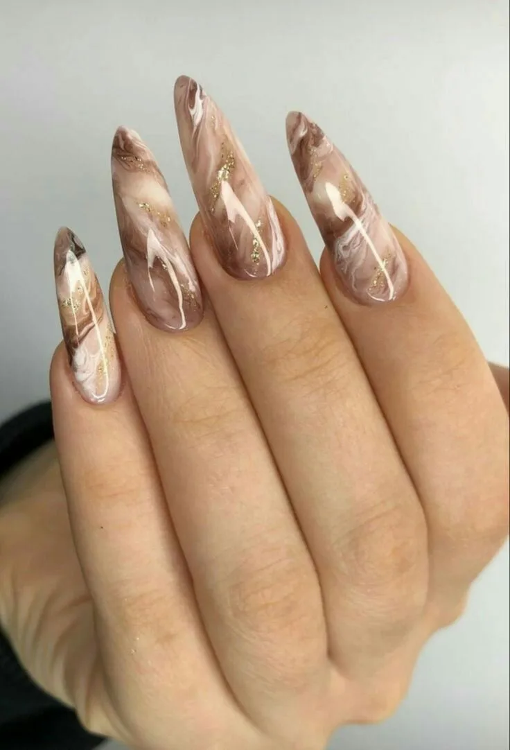 fall marble nails 032 b4288175d9