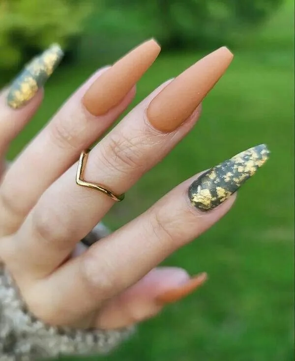 fall matte nails 021 c19823b82d