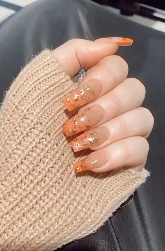 fall ombre nails 008 885d80e650