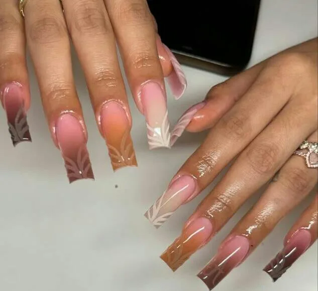 fall ombre nails 020 efd9e28116