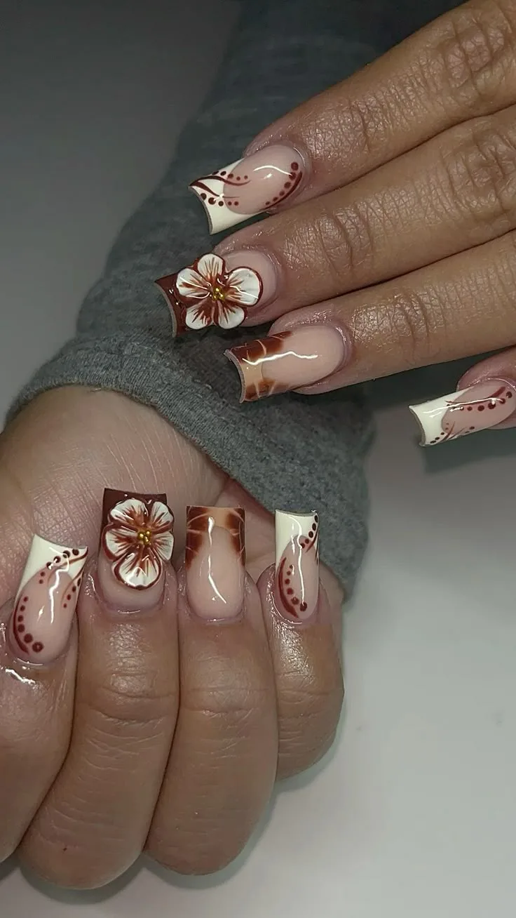 fall square nails 008 beb55e3faf