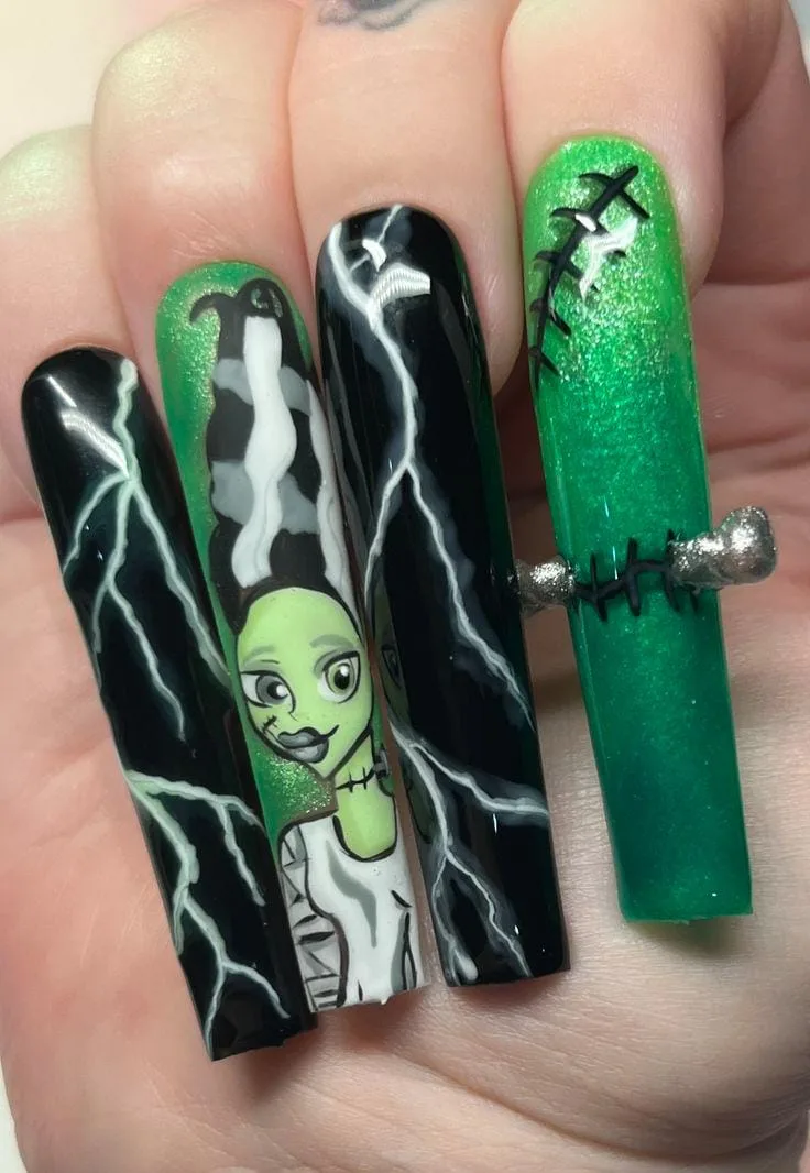 frankenstein nails 028 7d4df5c856