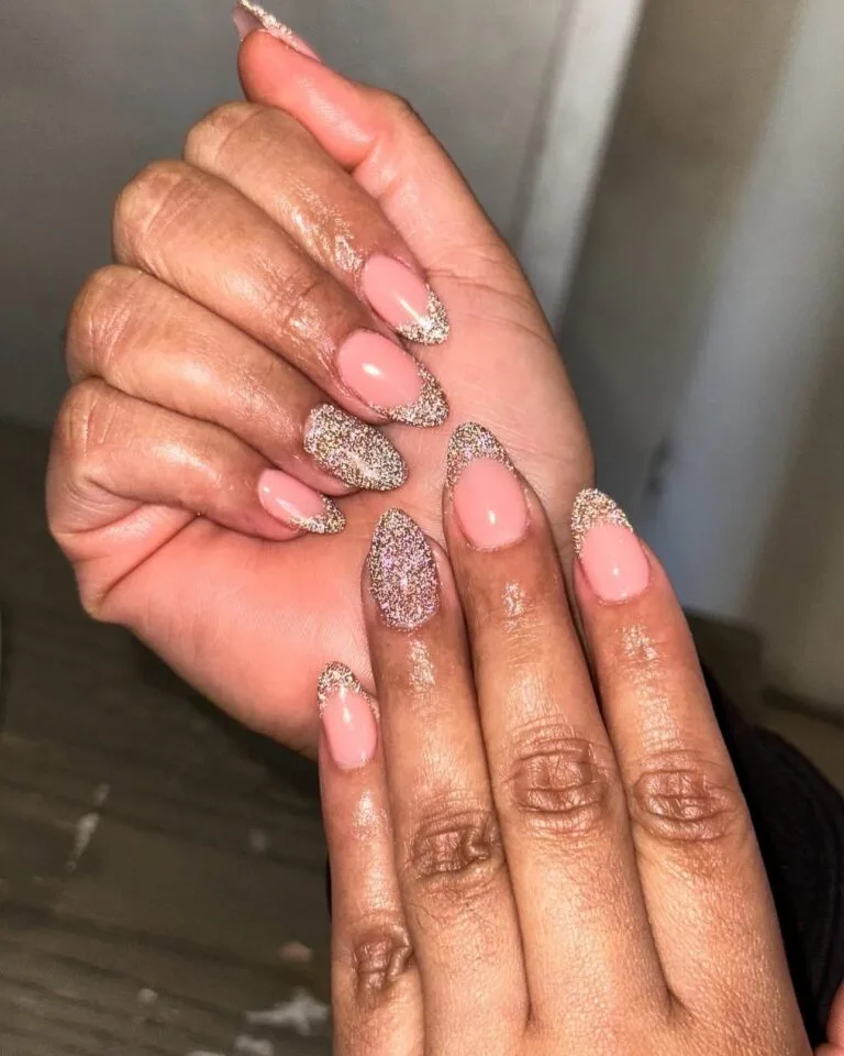 french tip nail designs with glitter 005 13a6a73f82