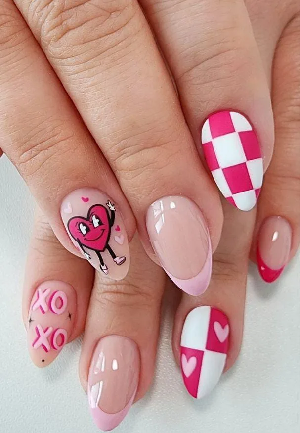 fun valentines nails 040 7aca7f2e47