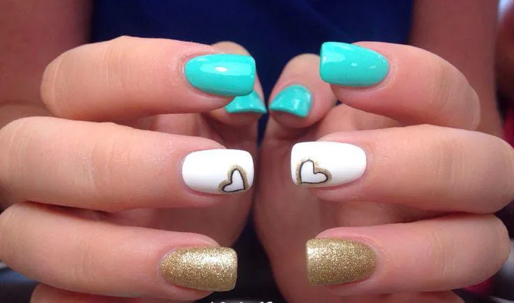 gold valentines nails 013 7816fd2e99