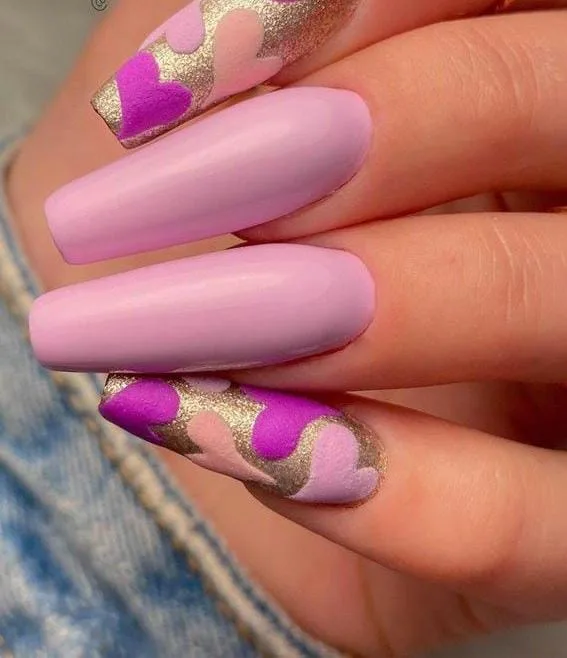 gold valentines nails 018 3106e35a95