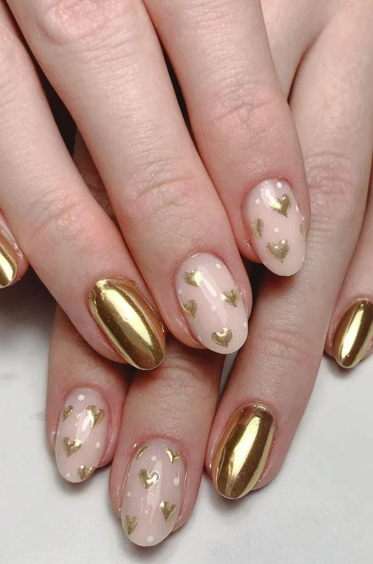 gold valentines nails 029 c1d87bb5a9