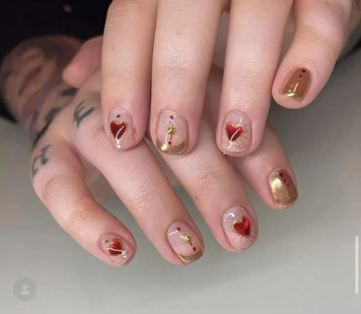 gold valentines nails 031 fbd0aefa36