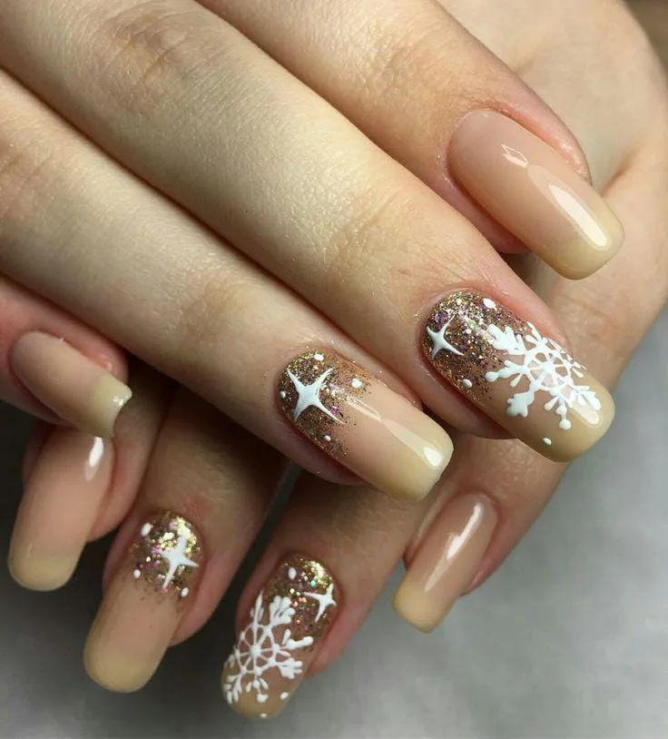 gold winter nails 020 13a4a1b1d8