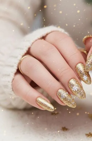 gold winter nails 032 a1c9b046ca