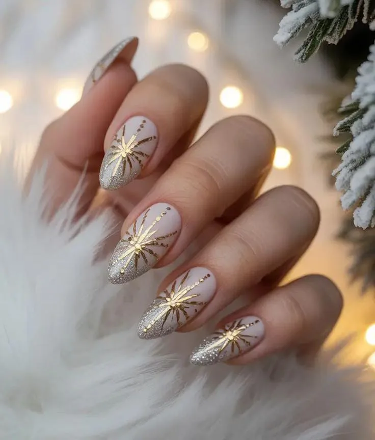 gold winter nails 049 7c1a92771e