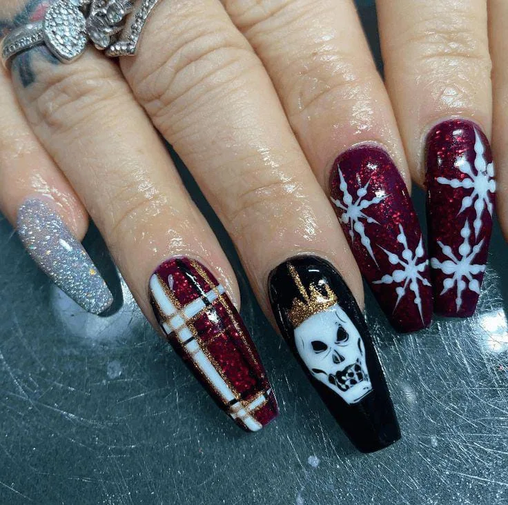 goth christmas nails 008 78ca30c601