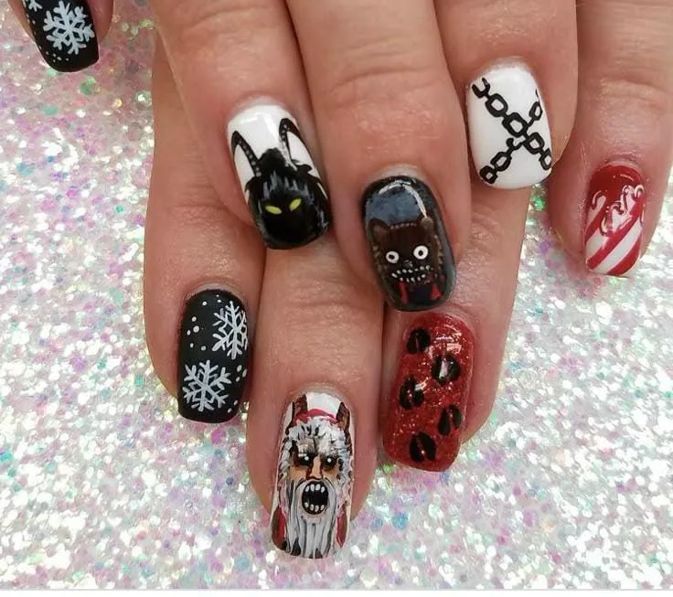 goth christmas nails 012 f23fa42e61