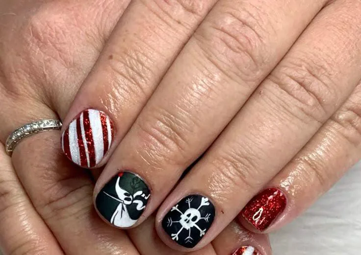 goth christmas nails 028 a7b3f586f7