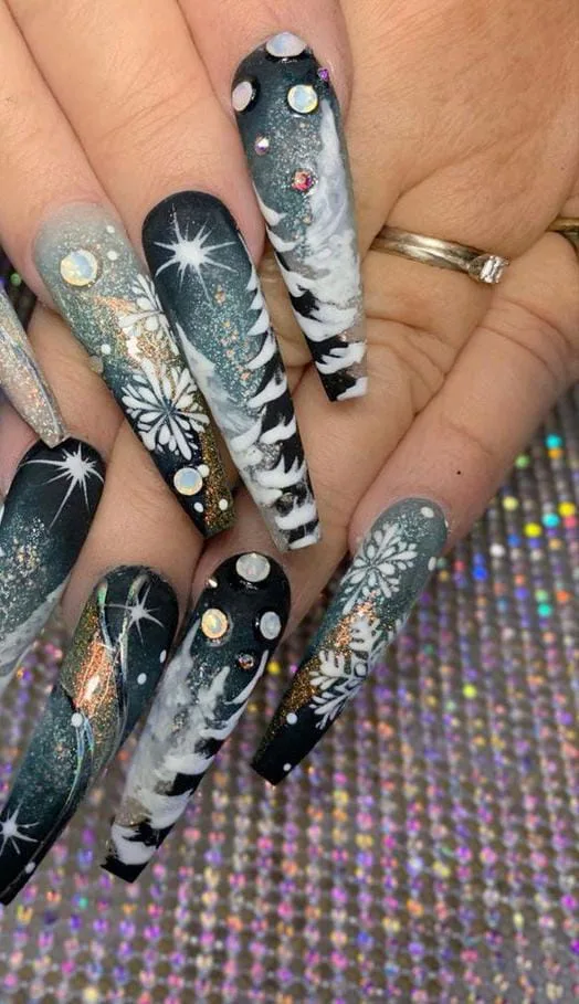 goth christmas nails 046 6e4952e715