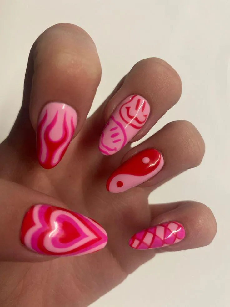 goth valentines nails 028 380e83dda2