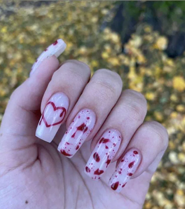 goth valentines nails 035 73af638d4d