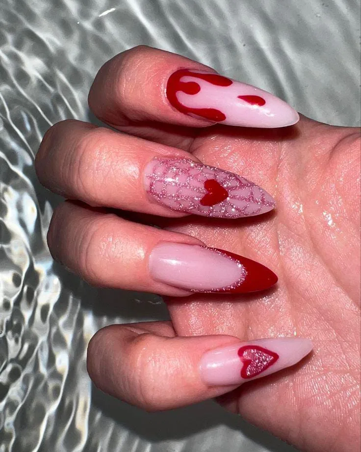 goth valentines nails 039 344c53cb79