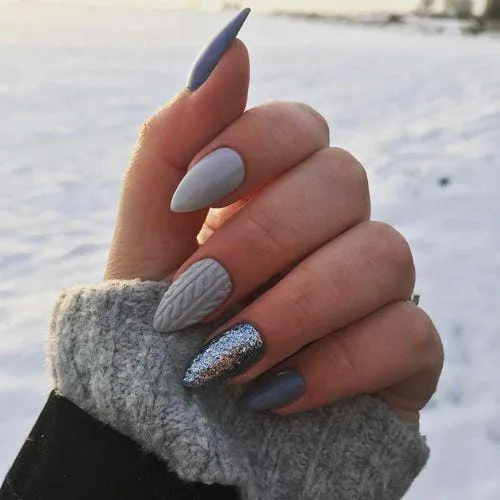 gray winter nails 008 bcafc31303